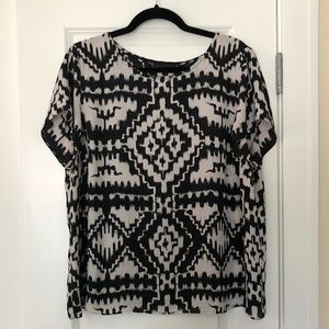 Patterned Short-Sleeve Shirt